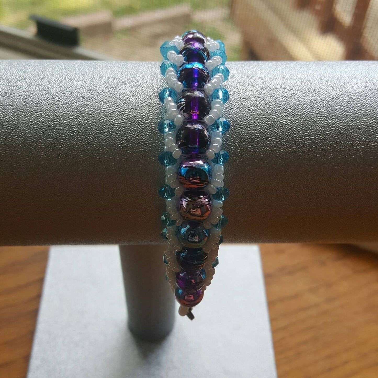 Shimmery Beaded Bracelet