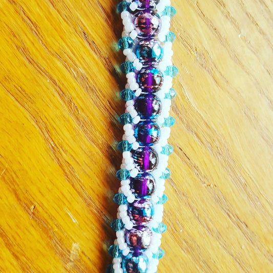 Shimmery Beaded Bracelet