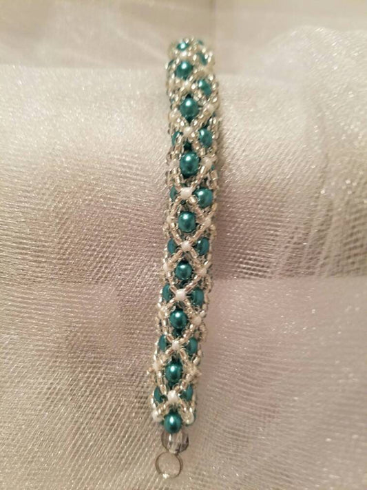 3D Round Beaded Bracelet